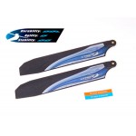 Fiber Main Blade 135mm - Black (for 4G6, V120D02, V120D03)